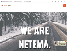 Tablet Screenshot of netema.com